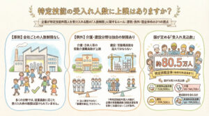 特定技能の受入れ人数に上限はありますか?