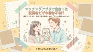 マッチングアプリで出会った配偶者ビザ申請は不利ですか?