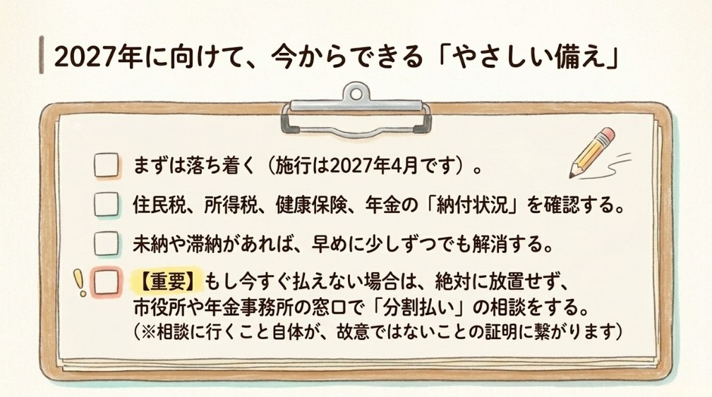 永住者が今からできる備え