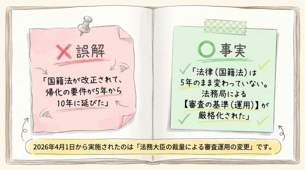 帰化の厳格化とは何か